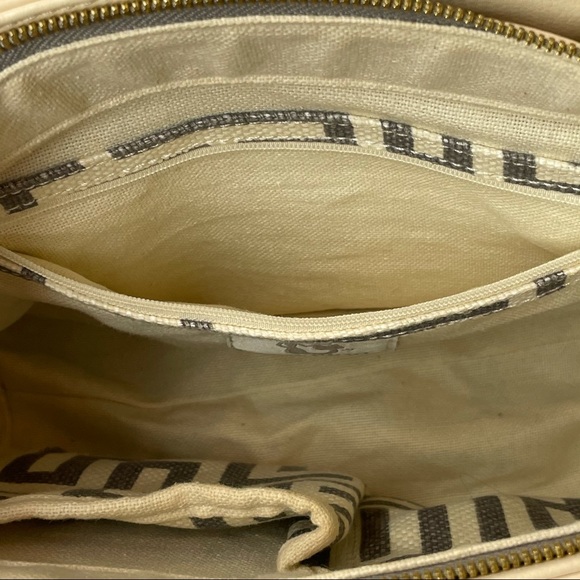 NWOT Spartina 449 Greek Key Island Linen Tote - Picture 10 of 15